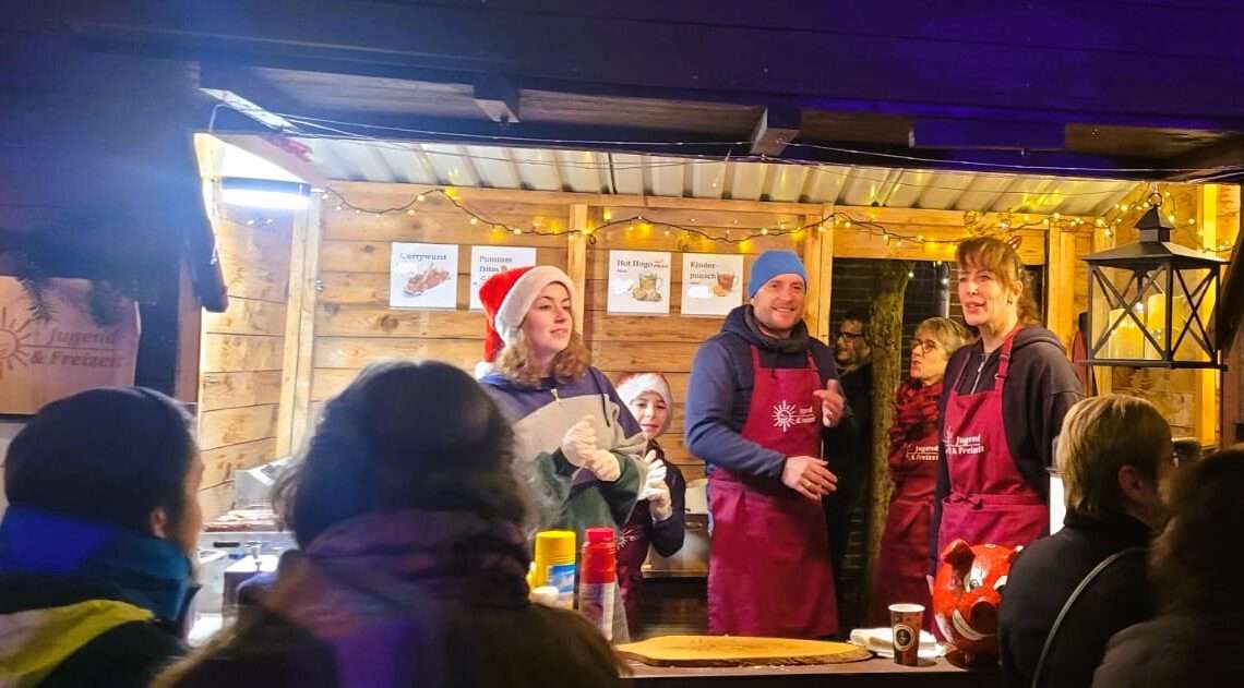 Präsenz beim Schönberger Weihnachtsmarkt